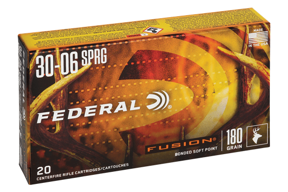 Federal Fusion 30-06 180gr - 20rd 10bx-cs — New listing photo