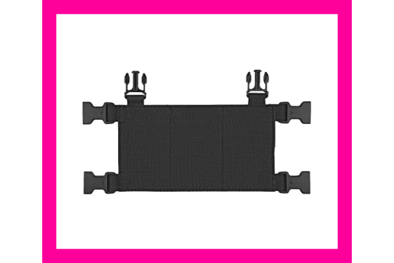 Bh Foundation Flat Molle Placard Blk — New listing photo