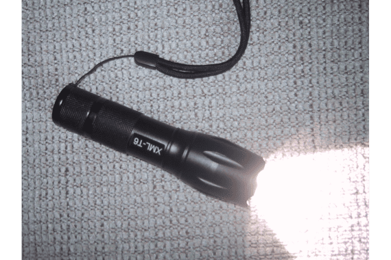 P2 XML-T6 1200 Lumen 10W Zooming LED Tactical Flashlight — New listing photo
