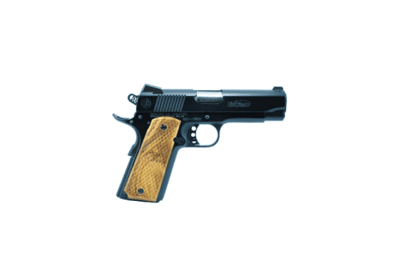 American Classic COMMANDER 1911 45ACP BLUED 8+1 CHECKERED WOOD GRIPS — New listing photo
