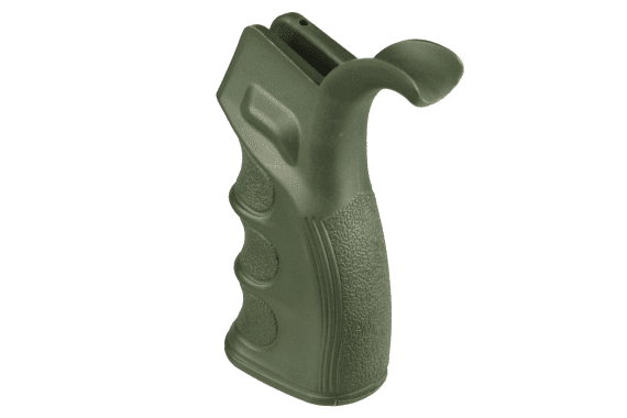 OD Green Ergonomic Pistol Rear Grip w/Finger Grooves Storage ODG — New listing photo