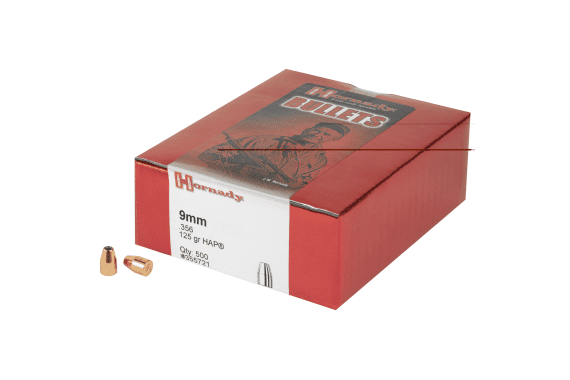 Hrndy Hap 9mm .356 125gr 500ct — New listing photo