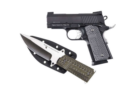 Magnum Research De 1911 45acp 3" Bk W-knife — New listing photo
