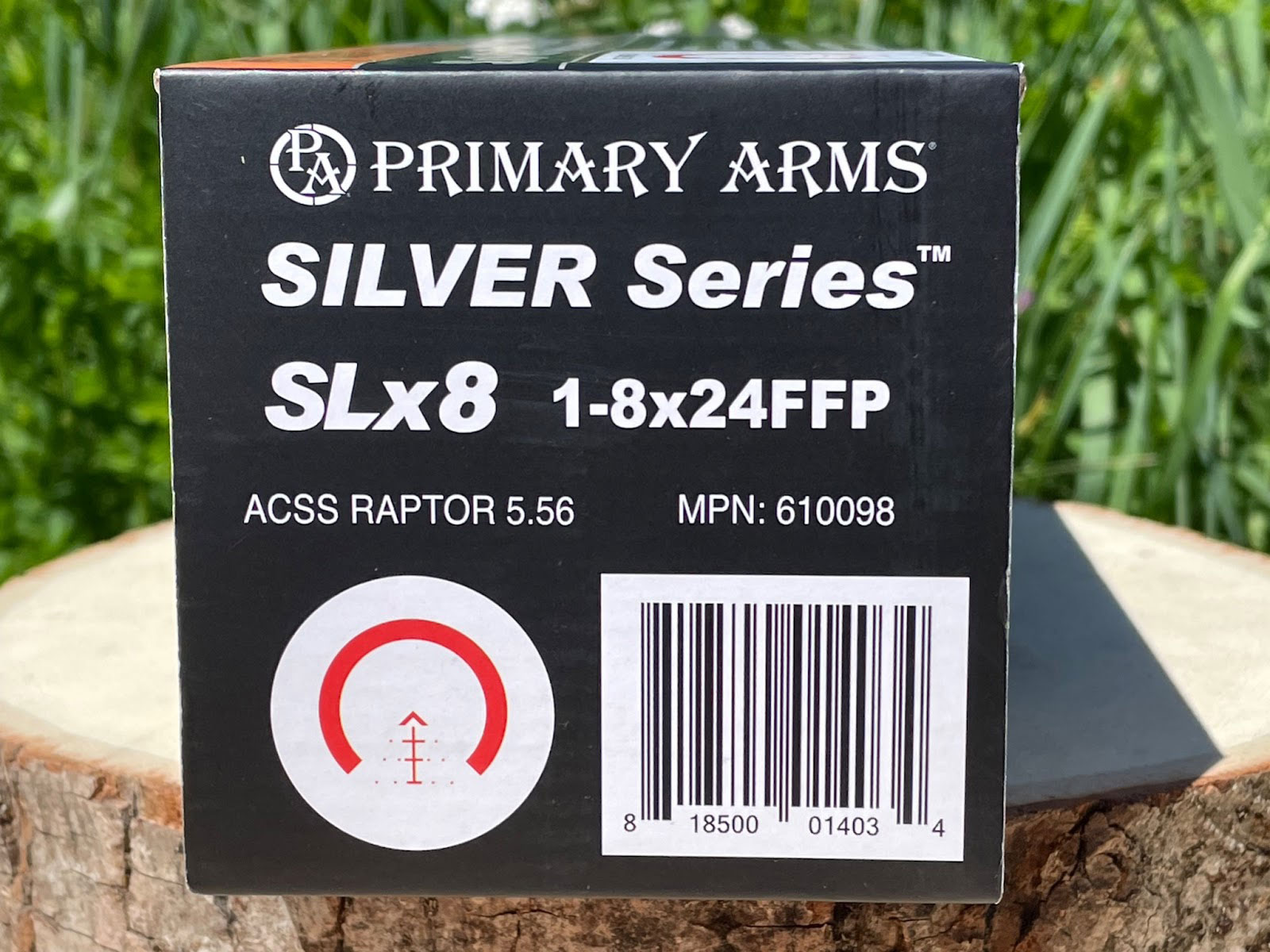 Primary Arms SLx 1-6x24 FFP ACSS Raptor — New listing photo