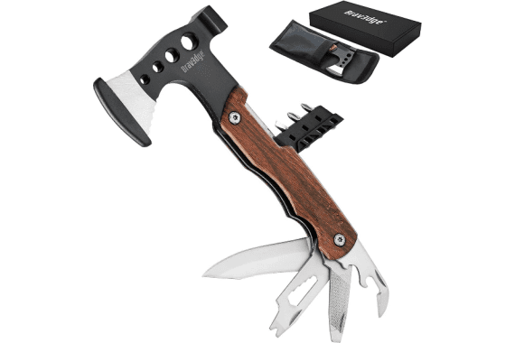 Bravedge BRD-001 Multitool Axe Hatchet Tool, A Go-Bag MUST, Knife, Opener, Screwdriver Kit, Cool Gadgets Unique Multi-Tool — New listing photo