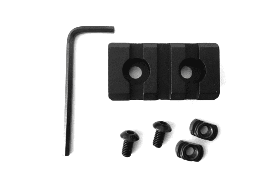 3 Slots M-LOK ALUMINUM Rail Section – 2 inch for magpul mlok mlock handguard — New listing photo