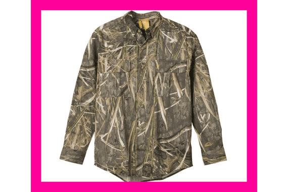 Browning Wasatch-CB Shirt Button-Front 2 Pocket Mossy Oak Shadow Grass Hab — New listing photo