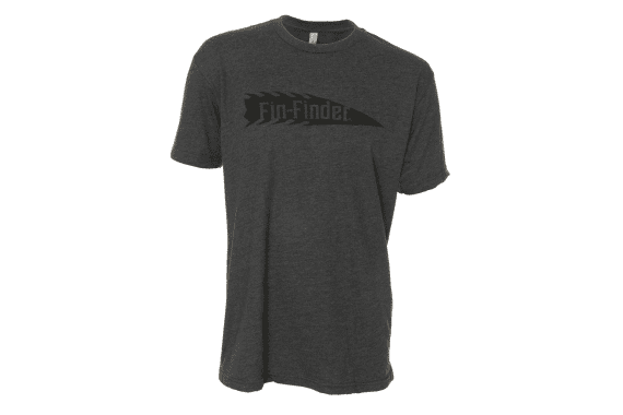 Fin Finder The Barb Tee Charcoal Large — New listing photo