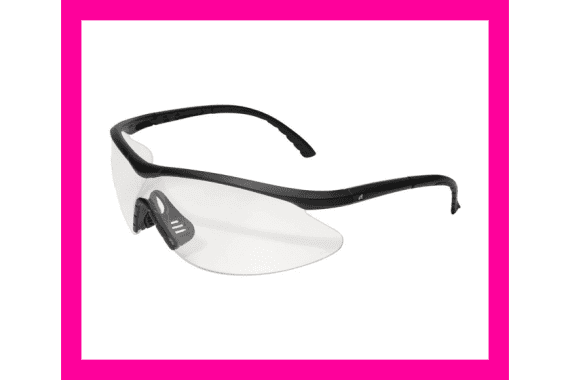 Edge Eyewear Fastlink Shooting Glasses Black Frame with Clear G15 Vapor Sh — New listing photo