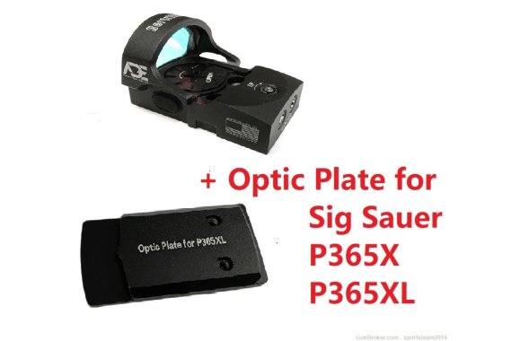 ADE RD3-013 Red Dot Sight + Optic Mounting Plate for Sig Sauer P365XL/P365X — New listing photo