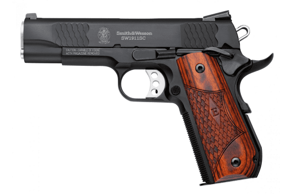 Smith and Wesson Sw1911sc 45a 4.25" Bl Ns E-ser — New listing photo