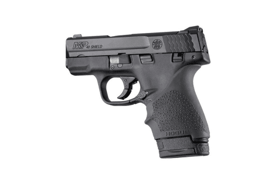 BLACK Hogue Rubber HandAll Beavertail Grip Sleeve S&W M&P Shield 9mm 40S&W — New listing photo