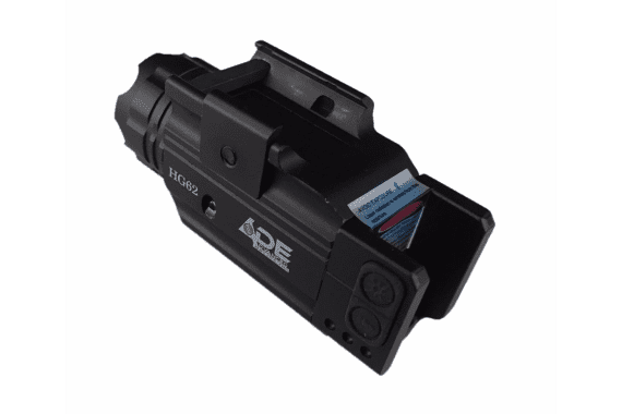 Strobe Green Laser+ 300 Lumen Stobe Flashlight Combo Sight Fits All Full size hand gun, railed sub-compact pistol handgun and rails — New listing photo