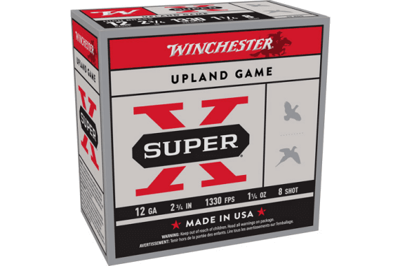 Winchester Super-x 12ga 2.75" – 1330fps 1-1-4oz 8 25rd 10bx-cs — New listing photo