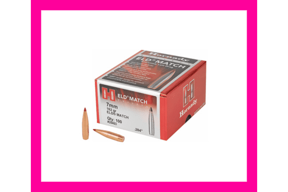 Hrndy Eld-m 7MM .284 162GR 100CT — New listing photo