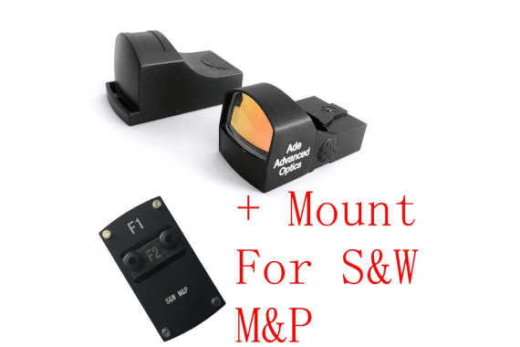 Ade Optics MINI Red Dot Reflex Sight Pistol for SW MP Smith Wesson S&M M&P SD40VE SD9VE — New listing photo