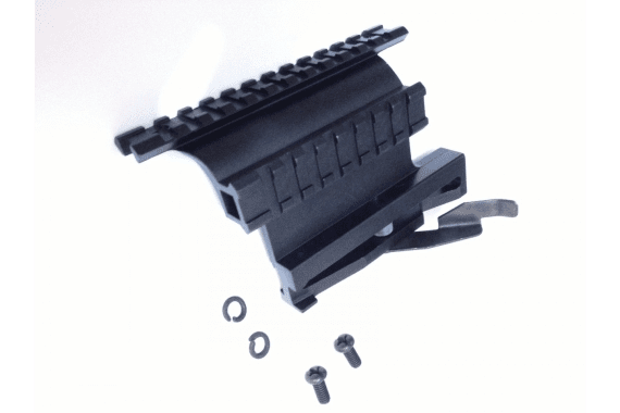 Tactical Saiga Quick Detach QD Side Mount with Dual Double Picatinny/weaver Rail — New listing photo