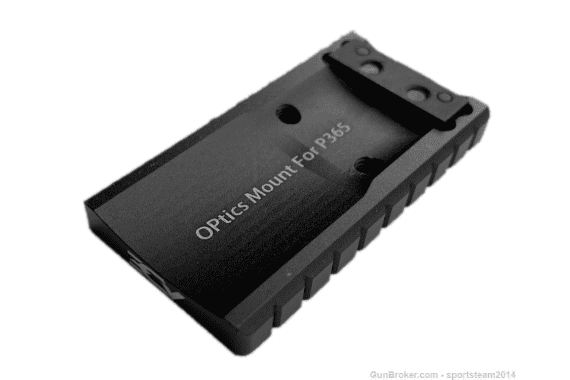 Sig Sauer P365 Pistol Mount Plate for Eotech MRDS, Doctor, Insight Red Dot — New listing photo