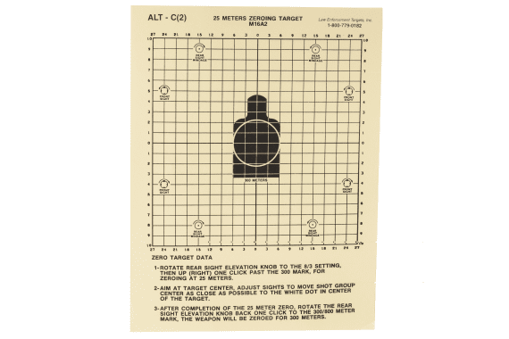 Action Tgt 25 Meters Dod M16a2 100pk — New listing photo