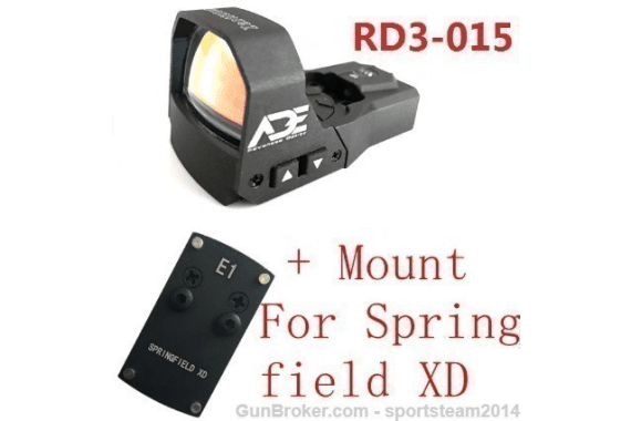 ADE RED Dot Sight for Springfield XD XDS pistol — New listing photo