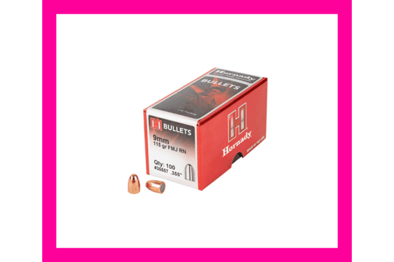 Hrndy Fmj-rn 9MM .355 115GR 100CT — New listing photo