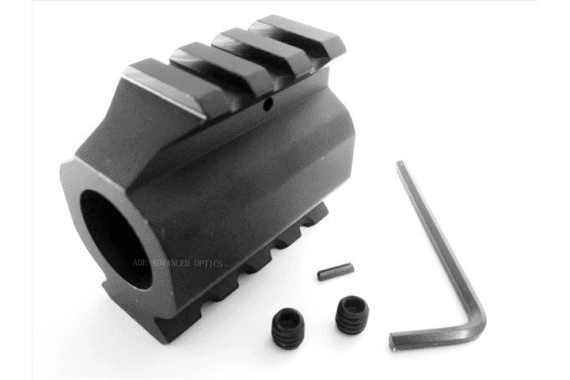 AR15 m4 Low Profile Gas Block .750 Top & Bottom Rail — New listing photo
