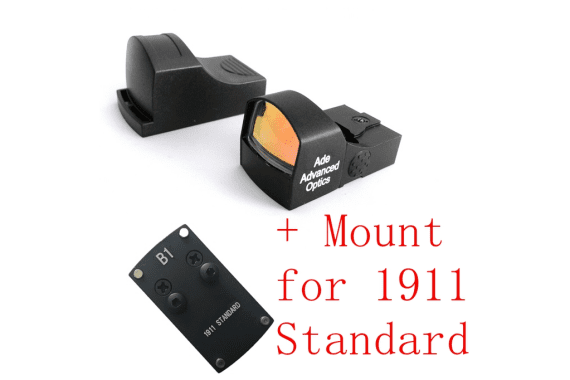 Ade Optics Compact MINI Red Dot Reflex Sight Pistol for Colt 1911 Standard — New listing photo