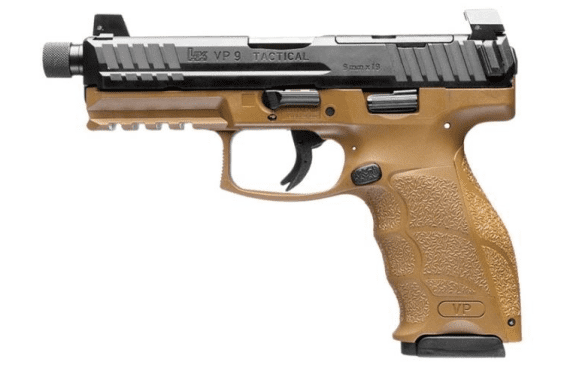Heckler & Koch VP9-B Tactical 9MM Fde 17+1 Night Sights 4.7" Threaded Barrel - 3 Mags — New listing photo