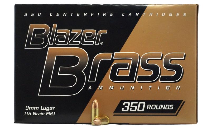 Blazer Brass 9mm 115gr FMJ 350 Rounds — New listing photo