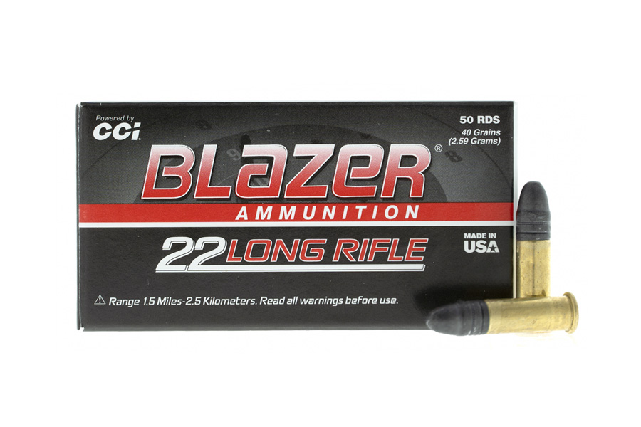 CCI Blazer Brass .22 LR 40gr LRN 525 Rounds — New listing photo