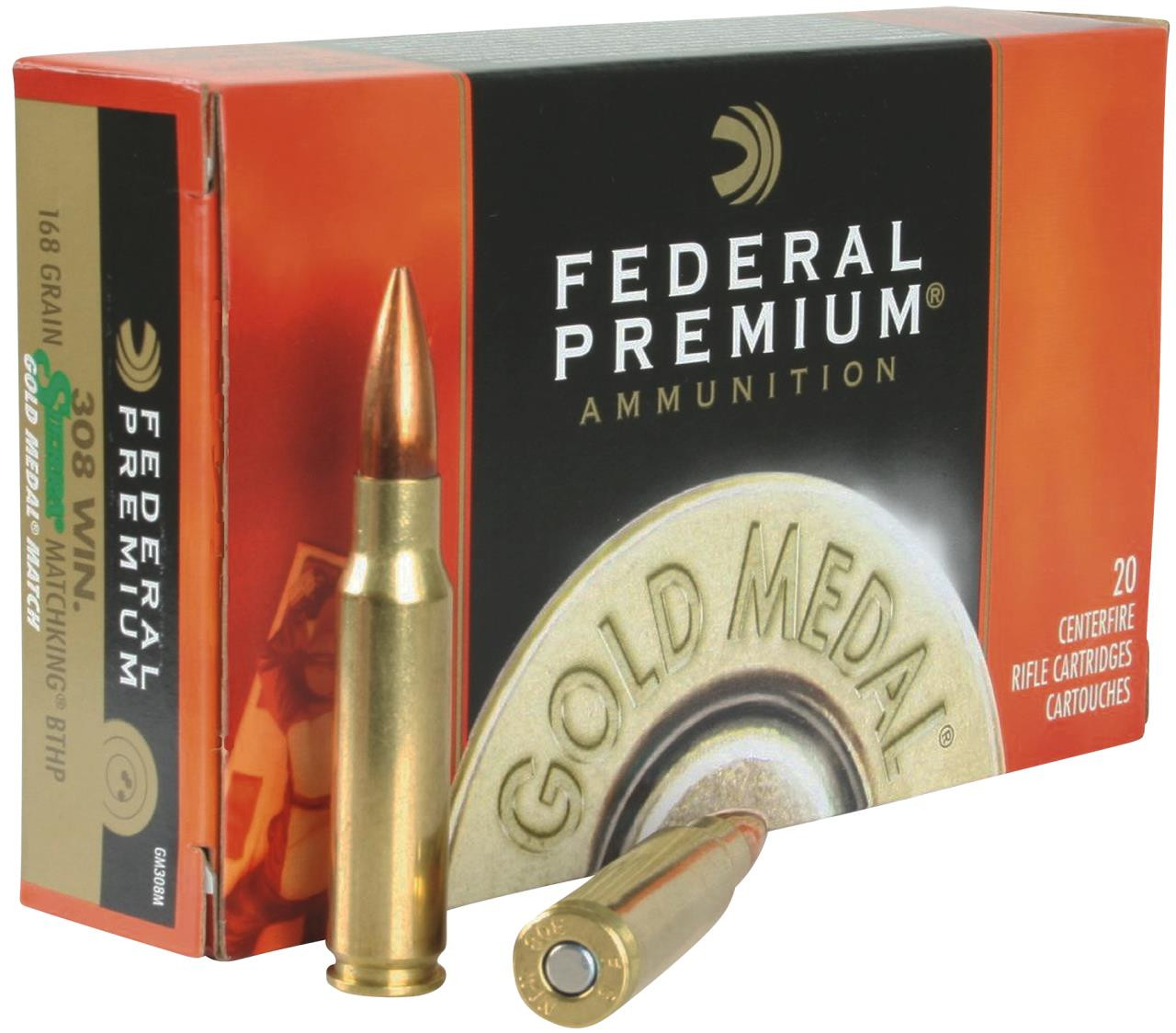Federal Gold Medal .308 Win 168gr SMK 20 Rounds — New listing photo