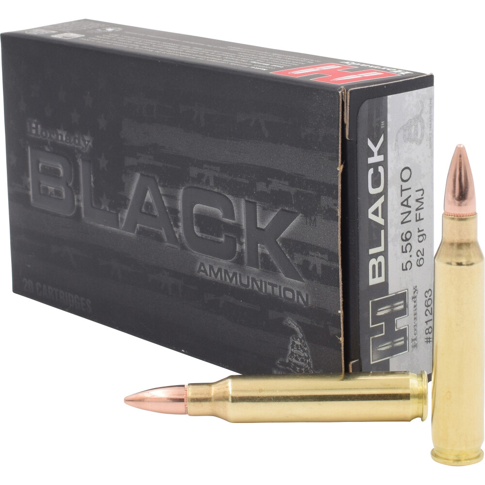 Hornady BLACK 5.56 NATO 62gr FMJ 20 Rounds — New listing photo