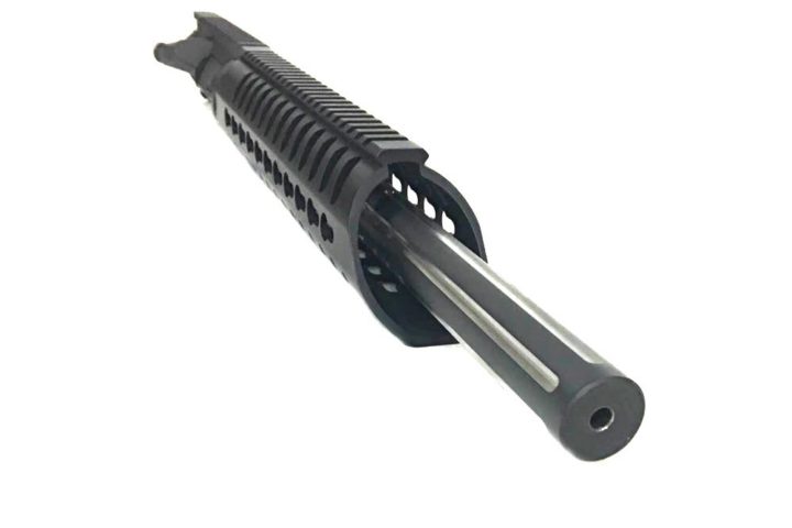 16-5.56.223-ar-15-black-stainless-fluted-tactical-bull-upper-assembly-16-5.56.223-ar-15-black-stainless-fluted-assembly