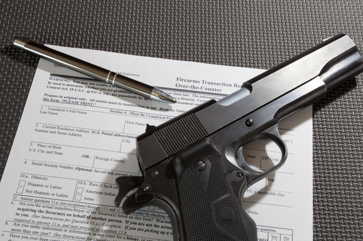 ATF form 4473 to purchase a firearm