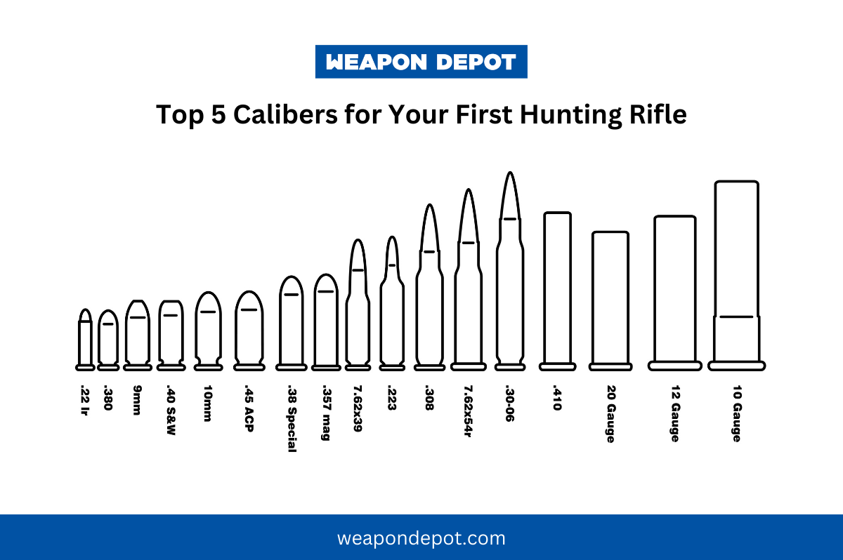 Top 5 Calibers for Your First Hunting Rifle