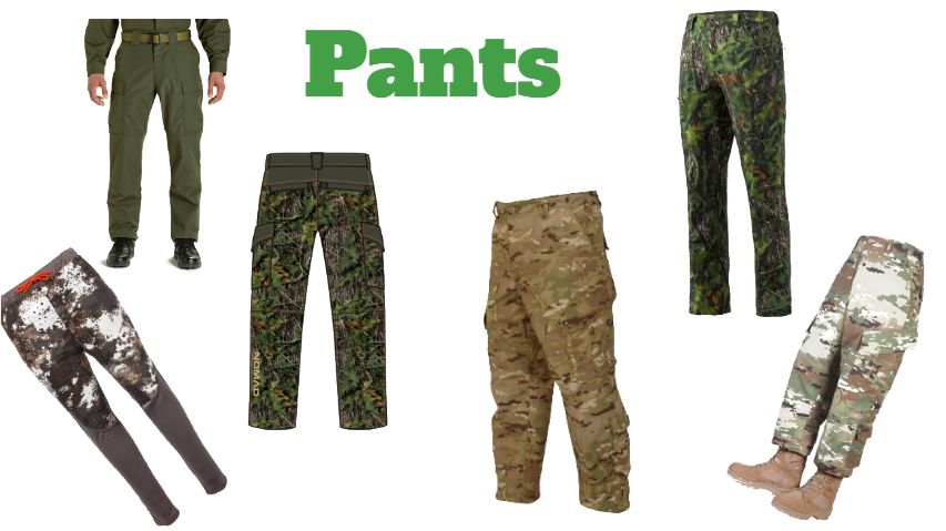 Camouflage Pants