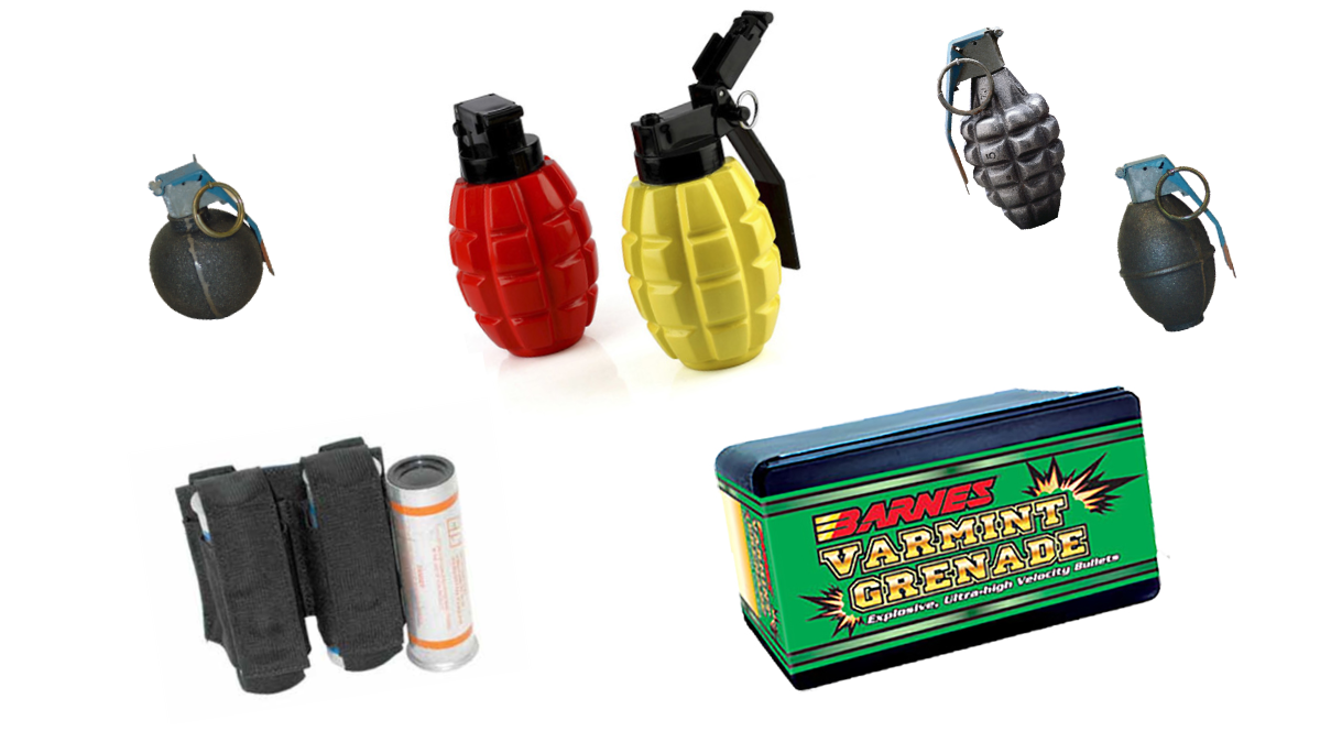 Warfare grenades