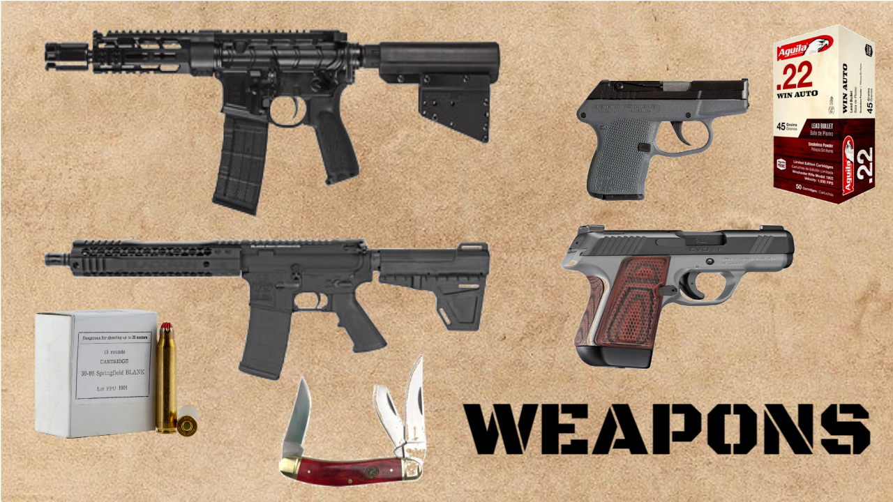 High Duty weapons