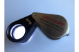 10x21mm UV/LED Triplet Illuminated Loupe/magnifier -Dual Light (white & UV)