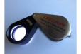 10x21mm UV/LED Triplet Illuminated Loupe/magnifier -Dual Light (white & UV)