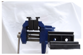 3.5" Picatinny Rail Clamp - for standard vise - Armorer Tools