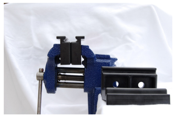 3.5" Picatinny Rail Clamp - for standard vise - Armorer Tools