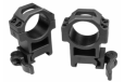 30mm Quick-detach Rings, High, Weaver-picatinny, See-thru, Compact, Law-enforcement Grade