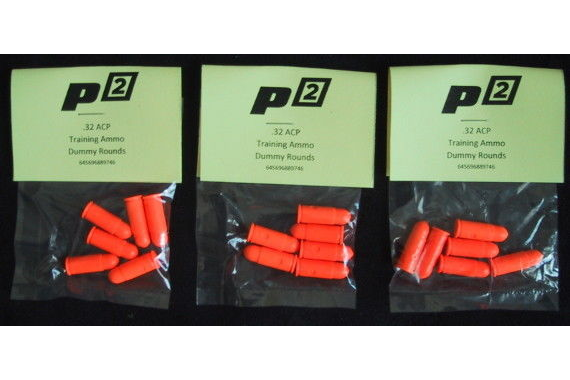 .32 ACP SNAP CAPS TRAINING AMMO BULLETS SHELLS PRACTICE SAFE- 6 Pak – USA Seller