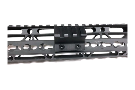 45 Degree Offset Keymod 3 Slot Picatinny/Weaver Rail  Mount Alumnum 1.38″