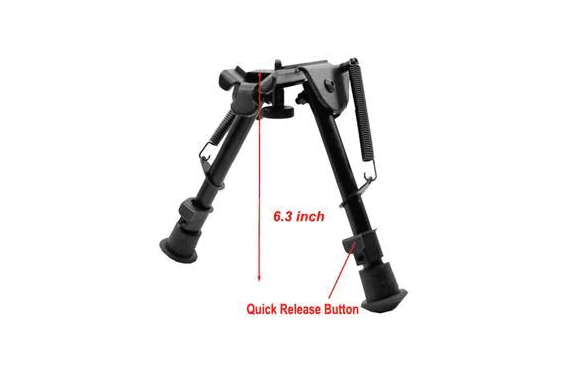 5 level 6″-9″ rifle Bipod Fore grip Metal Mount TACTICAL folding Picatinny rail  by Ade Advanced Optics