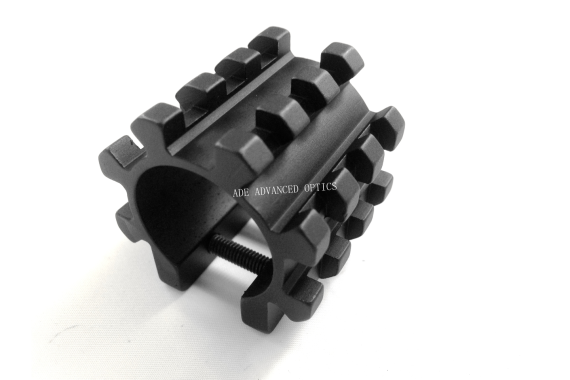 8-Rail Barrel Mount System Fits Any 12 Gauge Shotgun, quad, tri-rail