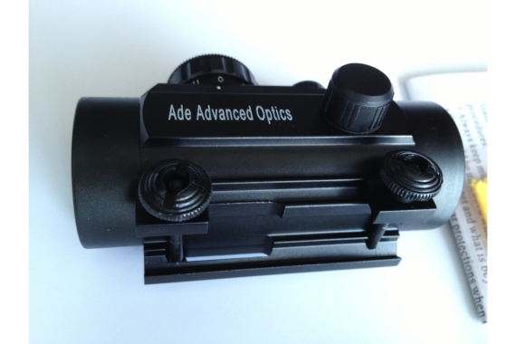 ADE 1X 35 Red Dot Sight Rifle Scope Airsoft Airgun with 20mm Picatinny Mount