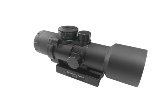 ADE 5×36 Crusader CQ Prism Sight Tactical Rifle Scope RED/GREEN/BLUE reticles