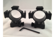 Ade Advanced Optics 34mm Tactical Mounts for Rifle Scope Rings with 3 Side Rails